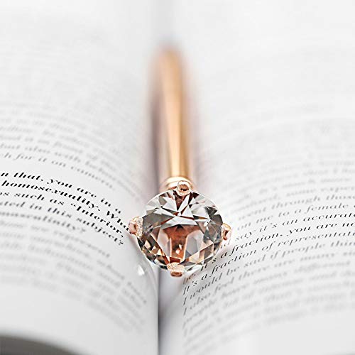 Rose Gold Crystal Diamond Pens (3pcs)